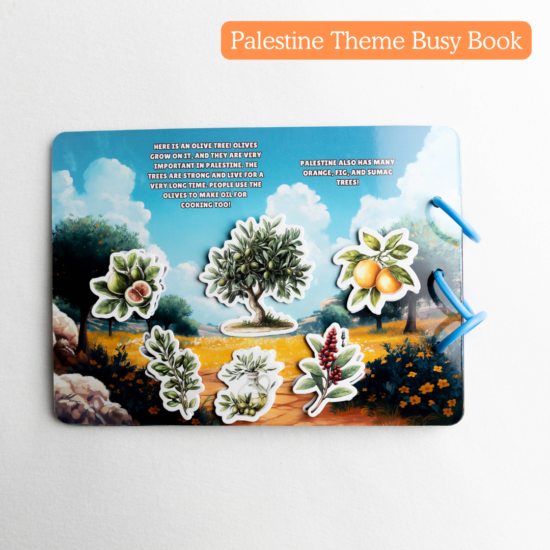 Pre-Order Palestine Theme Busy Book