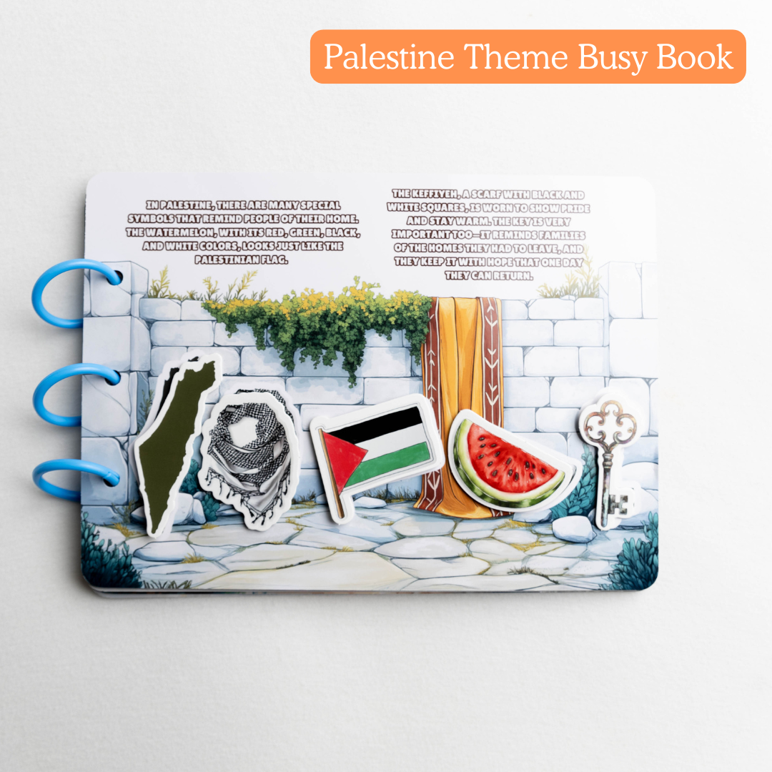 Pre-Order Palestine Theme Busy Book