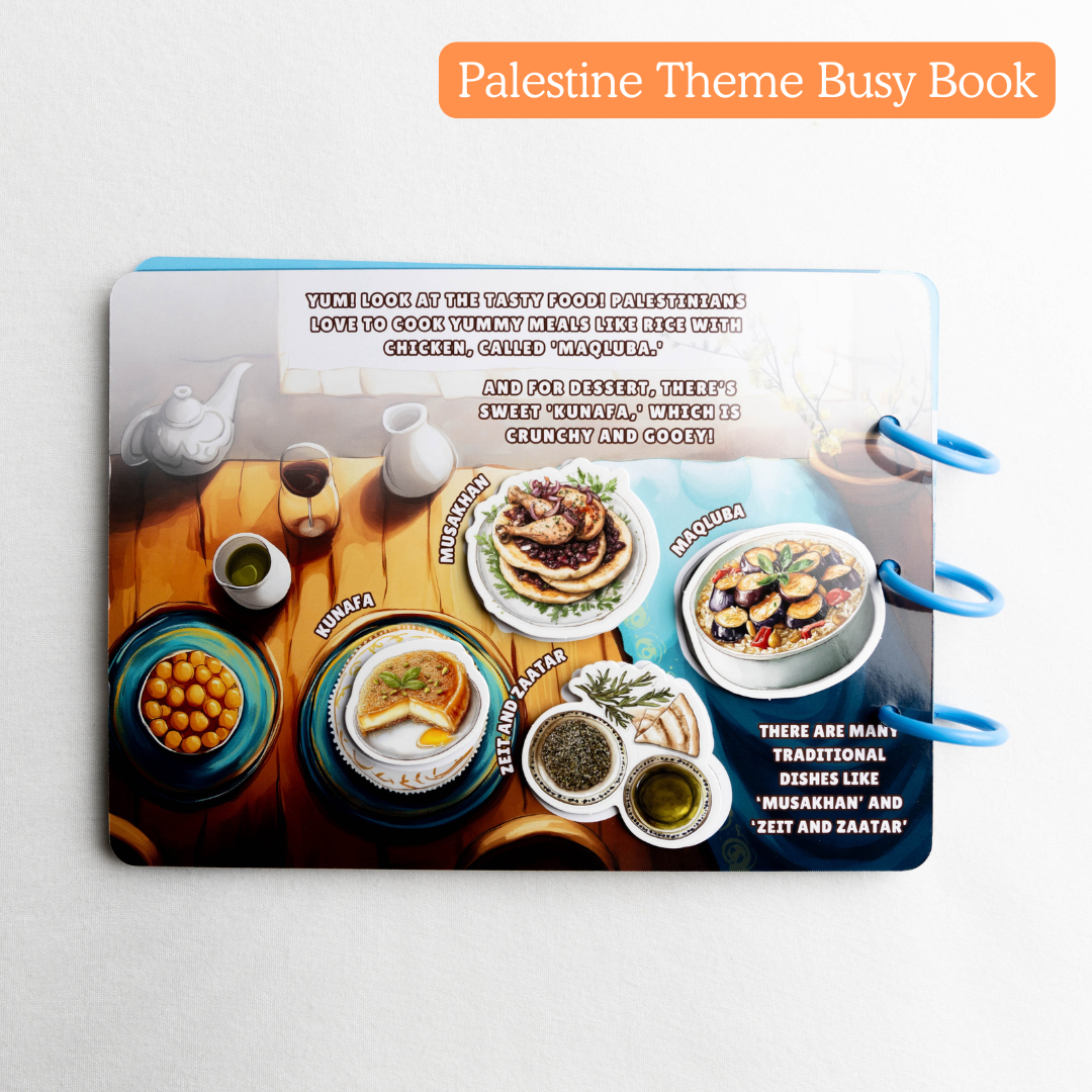 Pre-Order Palestine Theme Busy Book