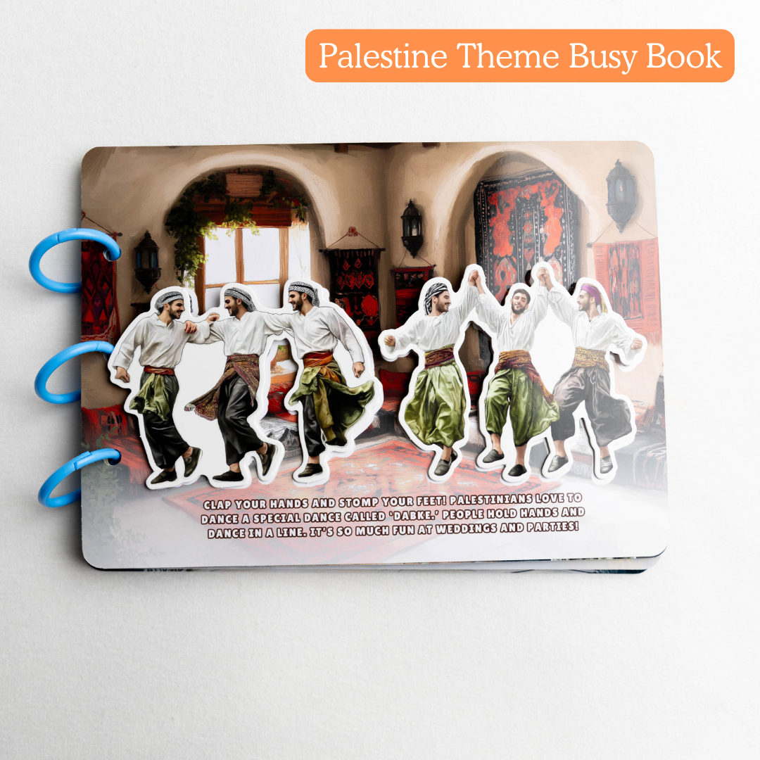 Pre-Order Palestine Theme Busy Book